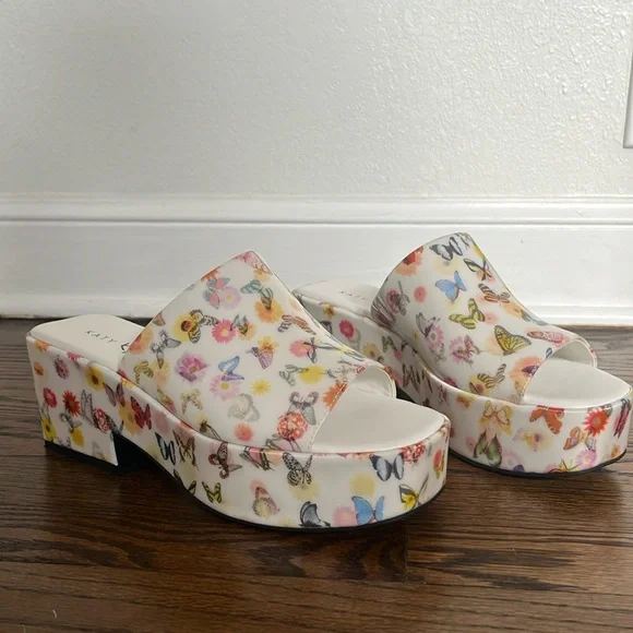 Katy Perry Collections Shoes Busy Bee Butterfly Slides Katy